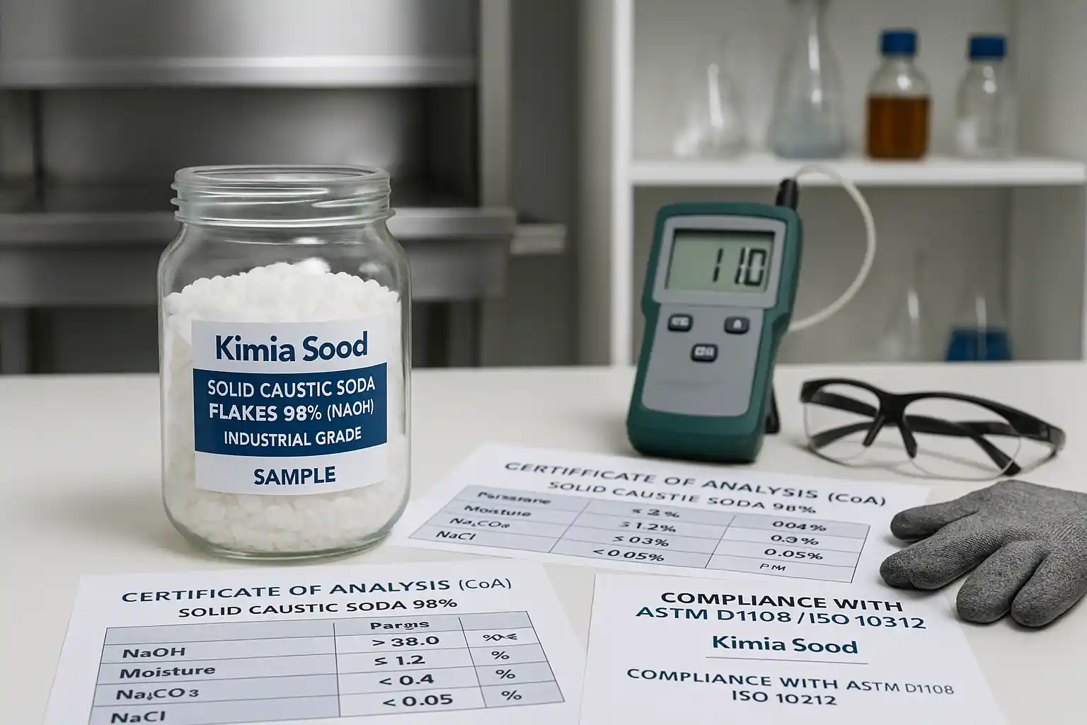 سود جامد پرک 98%