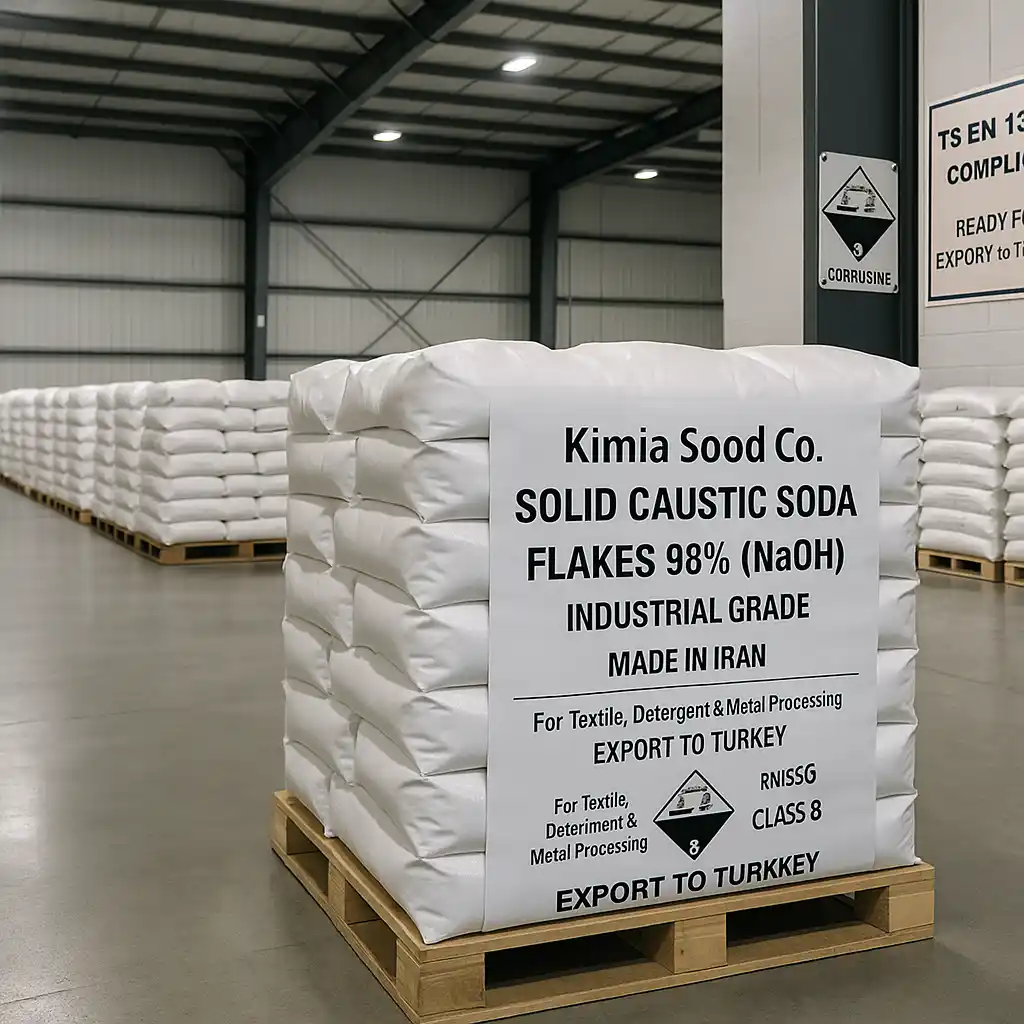 صادرات سود جامد پرک به ترکیه و قوانین گمرکی ترکیه